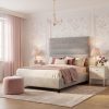 Alex custom upholstered bed by BOKO Designs
