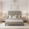 Berlin custom upholstered bed by BOKO Designs
