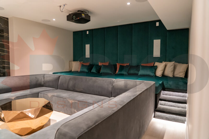 BOKO Designs TR002 custom furniture detail Theatre room-9