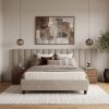 Nicole custom upholstered bed by BOKO Designs